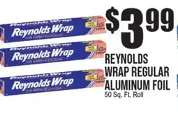 Extra Supermarket REYNOLDS WRAP REGULAR ALUMINUM FOIL offer