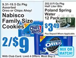 SuperFresh Assorted Oreo or Chips Ahoy! offer