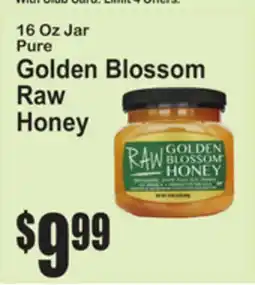 SuperFresh 16 Oz Jar Pure Golden Blossom Raw Honey offer