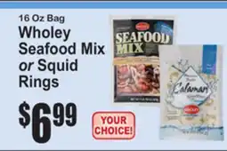 SuperFresh Wholey Seafood Mix or Squid Rings offer