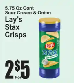 SuperFresh Lay's Stax Crisps offer