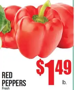 Extra Supermarket RED PEPPERS offer