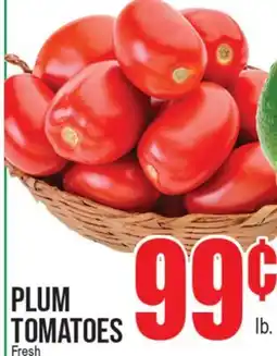 Extra Supermarket PLUM TOMATOES offer
