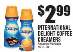 Extra Supermarket INTERNATIONAL DELIGHT COFFEE CREAMERS offer