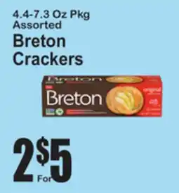 SuperFresh Breton Crackers offer