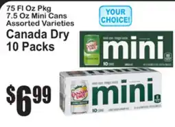 SuperFresh Canada Dry 10 Packs offer