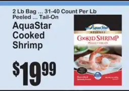 SuperFresh AquaStar Cooked Shrimp offer