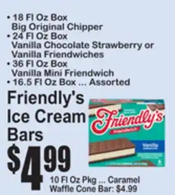 SuperFresh Friendly's Ice Cream Bars offer