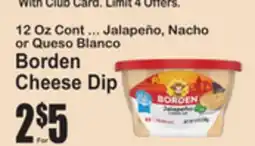 SuperFresh Borden Cheese Dip offer