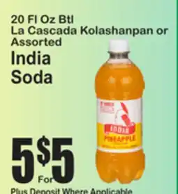 SuperFresh La Cascada Kolashanpan or Assorted India Soda offer