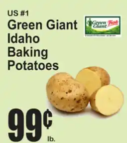 SuperFresh US #1 Green Giant Idaho Baking Potatoes offer