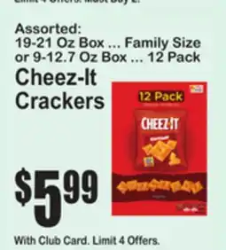 SuperFresh Assorted Cheez-It Crackers offer