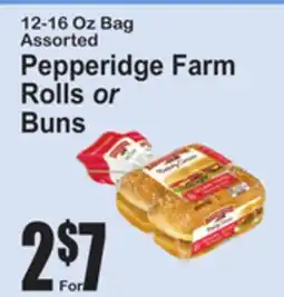 SuperFresh Pepperidge Farm Rolls or Buns offer