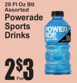 SuperFresh Powerade Sports Drinks offer