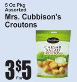 SuperFresh Mrs. Cubbison's Croutons offer