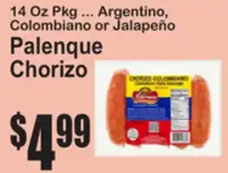 SuperFresh Palenque Chorizo offer