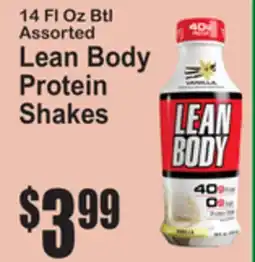 SuperFresh 14 Fl Oz Btl Assorted Lean Body Protein Shakes offer