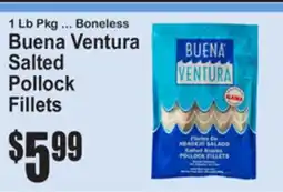 SuperFresh Buena Ventura Salted Pollock Fillets offer