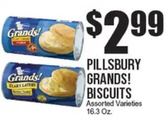 Extra Supermarket PILLSBURY GRANDS! BISCUITS offer