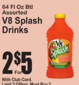 SuperFresh V8 Splash Drinks offer