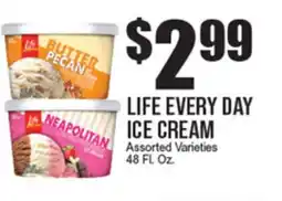Extra Supermarket LIFE EVERY DAY ICE CREAM offer