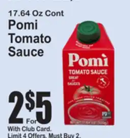 SuperFresh Pomi Tomato Sauce offer