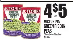 Extra Supermarket VICTORINA GREEN PIGEON PEAS offer