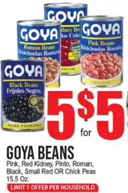 Extra Supermarket GOYA BEANS offer