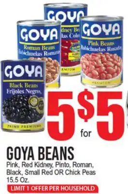 Extra Supermarket GOYA BEANS offer