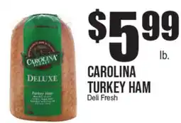 Extra Supermarket CAROLINA TURKEY HAM offer