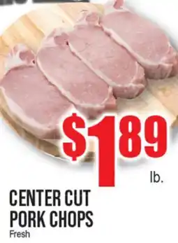 Extra Supermarket CENTER CUT PORK CHOPS offer