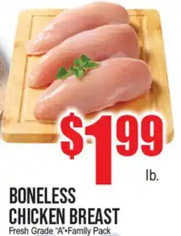 Extra Supermarket BONELESS CHICKEN BREAST offer