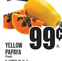 Extra Supermarket YELLOW PAPAYA offer