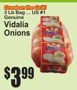 SuperFresh Genuine Vidalia Onions offer