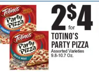 Extra Supermarket TOTINO'S PARTY PIZZA offer