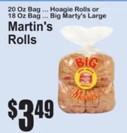 SuperFresh Martin's Rolls offer