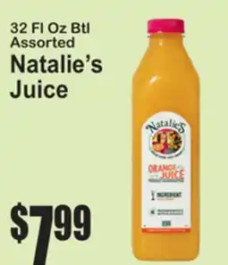 SuperFresh Natalie's Juice offer
