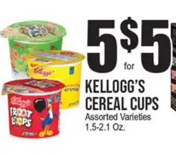 Extra Supermarket KELLOGG'S CEREAL CUPS offer