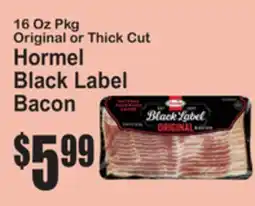 SuperFresh Original or Thick Cut Hormel Black Label Bacon offer