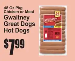 SuperFresh Gwaltney Great Dogs Hot Dogs offer