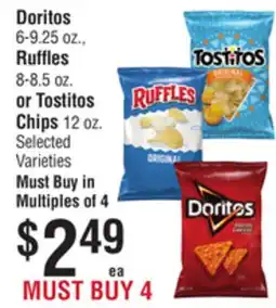Smart & Final Doritos, Ruffles, or Tostitos Chips offer