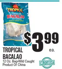 Extra Supermarket TROPICAL BACALAO offer