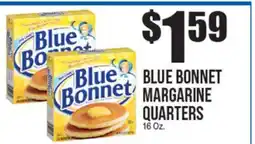 Extra Supermarket BLUE BONNET MARGARINE QUARTERS offer