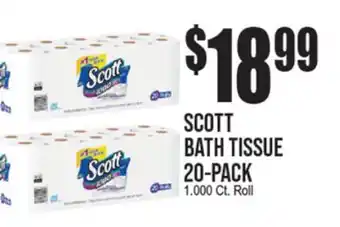 Extra Supermarket SCOTT BATH TISSUE offer
