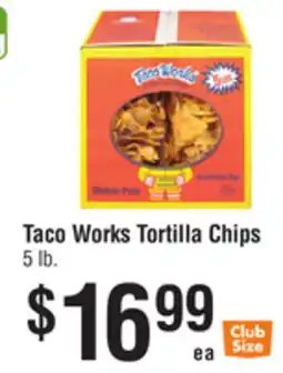 Smart & Final Taco Works Tortilla Chips offer