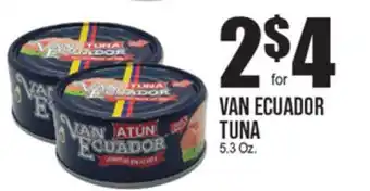 Extra Supermarket VAN ECUADOR TUNA offer
