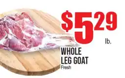 Extra Supermarket WHOLE LEG GOAT offer
