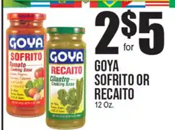 Extra Supermarket GOYA SOFRITO OR RECAITO offer