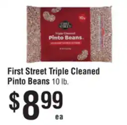 Smart & Final First Street Triple Cleaned Pinto Beans offer