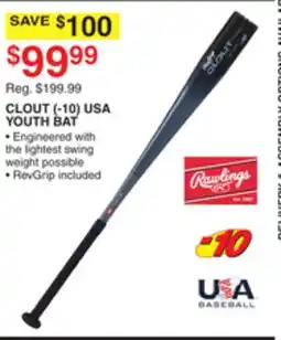 Dunham's Sports CLOUD (-10) USA YOUTH BAT offer